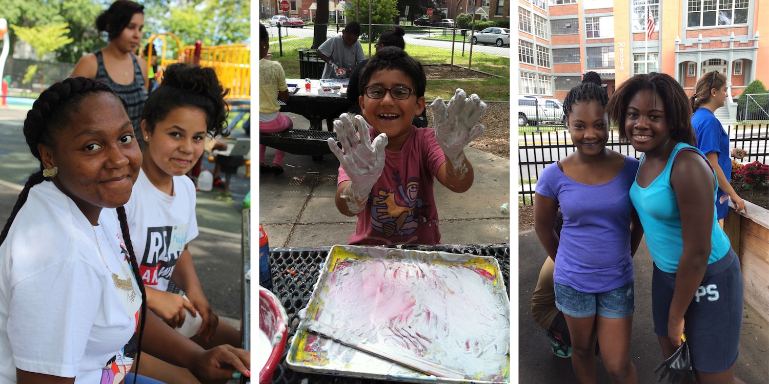 Children enjoying the Education Programs at Real Art Ways