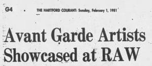 Title of Hartford Courant article on Meredith Monk