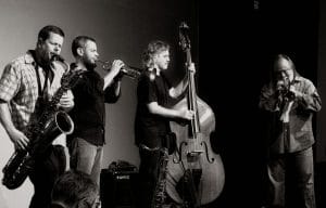 Ken Vandermark performing at Real Art Ways