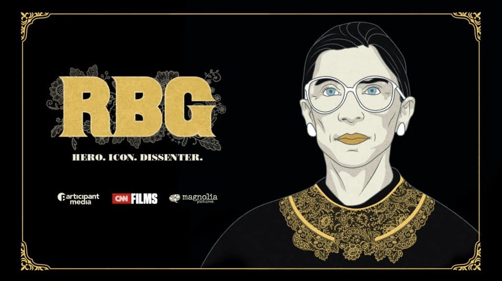 Illustration of Ruth Bader Ginsburg