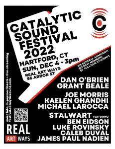 Catalytic Sound Festival Poster