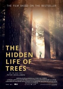 The hidden life of trees movie poster.